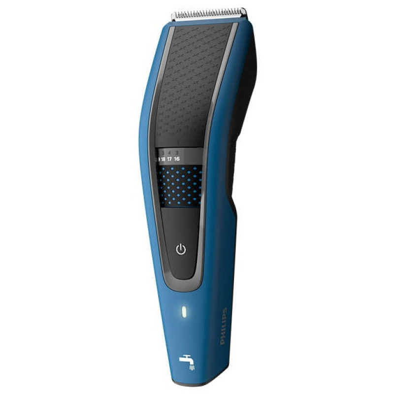 Машинка для стрижки Philips HC5612/15 Blue, мережа/акумулятор, насадки 3 шт, 28 установок довжини