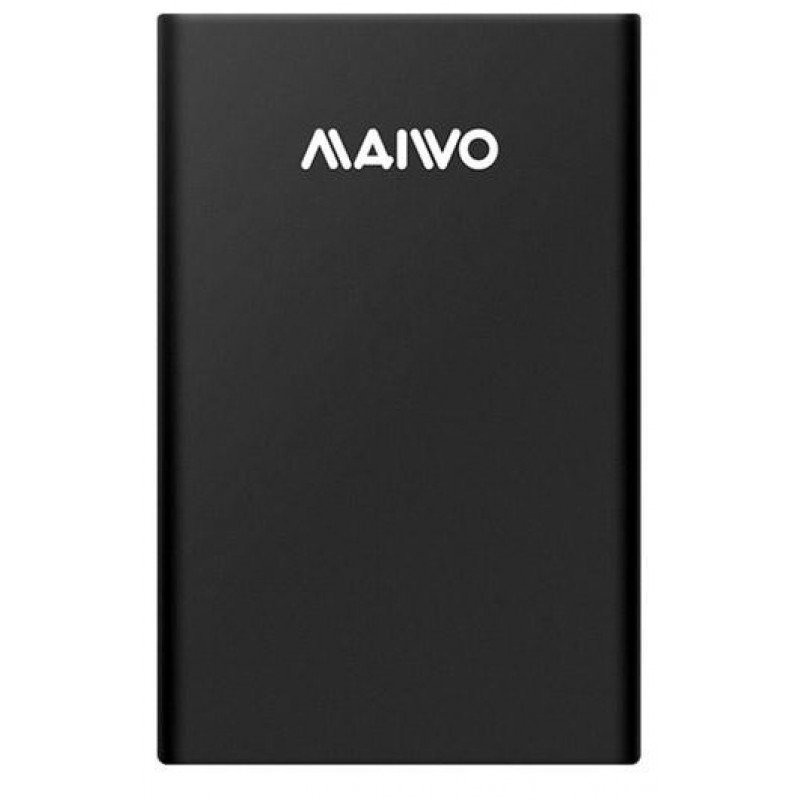 Кишеня зовнішня 2.5" Maiwo K2568G2, Black, USB 3.1, 1xSATA HDD/SSD, живлення по USB, пластиковый корпус (K2568G2)