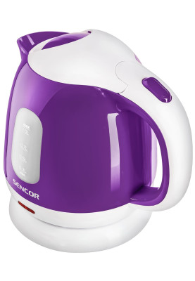 Електрочайник Sencor SWK1015VT, Purple, 1100W, 1.0L, індикатор рівня води, пластик, відключення за відсутності води