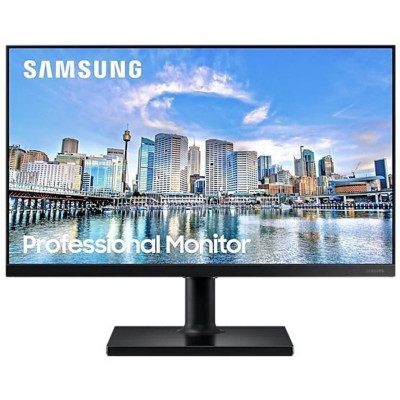 Монітор 24" Samsung LF24T450, Black, WLED, IPS, 1920x1080, 5 мс, 250 кд/м², 1000:1, 178°/178°, 2xHDMI/DP, 2xUSB 2.0, Vesa 100x100, AMD FreeSync (LF24T450FQIXCI)