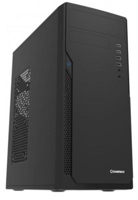 Корпус GameMax ET-211-500W Black, 500 Вт, Midi Tower, ATX / Micro ATX / Mini ITX, 2хUSB 3.0, 2xUSB 2.0 (ET-211-500W-2U3)