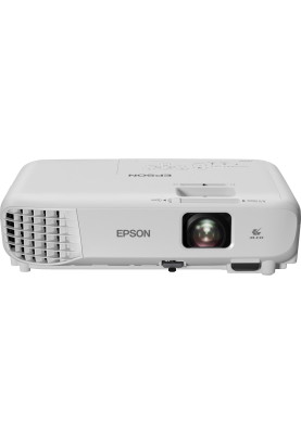 Проектор Epson EB-W06 (V11H973040), White, 3LCD, 1280x800 (16:10), 3700 Лм, 16000:1, VGA/HDMI/RCA, PAL/NTSC/SECAM/HDTV, 237 х 302 х 82 мм, 2.5 кг (лампа ELPLP97)