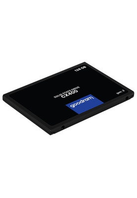 Твердотільний накопичувач 128Gb, Goodram CX400 (Gen.2), SATA3, 2.5", 3D TLC, 550/460 MB/s (SSDPR-CX400-128-G2)