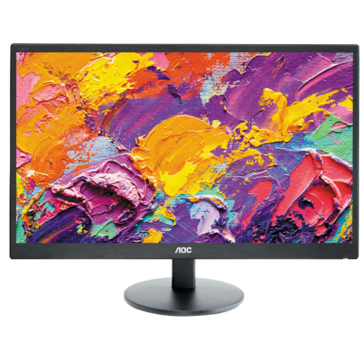 Монітор 21.5" AOC e2270Swhn, Black, WLED, TN, 1920x1080, 5 мс, 200 кд/м², 700:1, 90°/65°, VGA/HDMI, Vesa 100x100