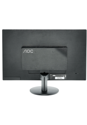Монітор 21.5" AOC e2270Swhn, Black, WLED, TN, 1920x1080, 5 мс, 200 кд/м², 700:1, 90°/65°, VGA/HDMI, Vesa 100x100