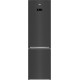 Холодильник Beko RCNA406E35ZXBR, Black, двокамерний, загальний об'єм 362L, корисний об'єм 253L/109L, A++, 202.5x59.5x67 см