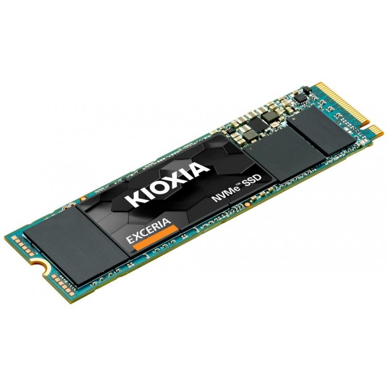 Твердотільний накопичувач M.2 500Gb, Kioxia Exceria, PCI-E 3.0 x4, 3D TLC, 1700/1600 MB/s (LRC10Z500GG8)