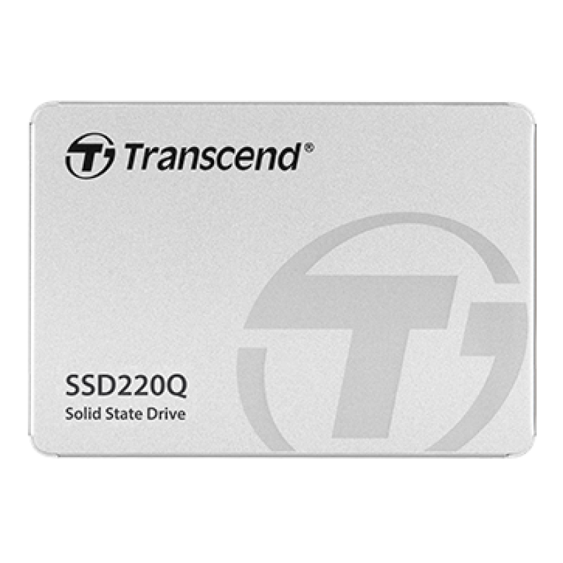 Твердотільний накопичувач 1Tb, Transcend SSD220Q, SATA3, 2.5", 3D QLC, 550/500 MB/s (TS1TSSD220Q)