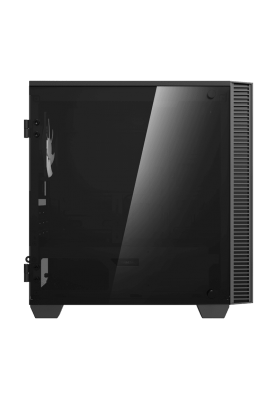 Корпус GameMax Mini Abyss Black, без БЖ, Mid Tower, Micro ATX/Mini ITX, 2хUSB 3.0, 1x120 мм LED, 403x194x415 мм, 0.6 мм, 3.6 кг (H608)