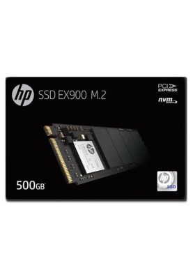 Твердотільний накопичувач M.2 500Gb, HP EX900, PCI-E 3.0 x4, 3D TLC, 2000/1400 MB/s (2YY44AA)