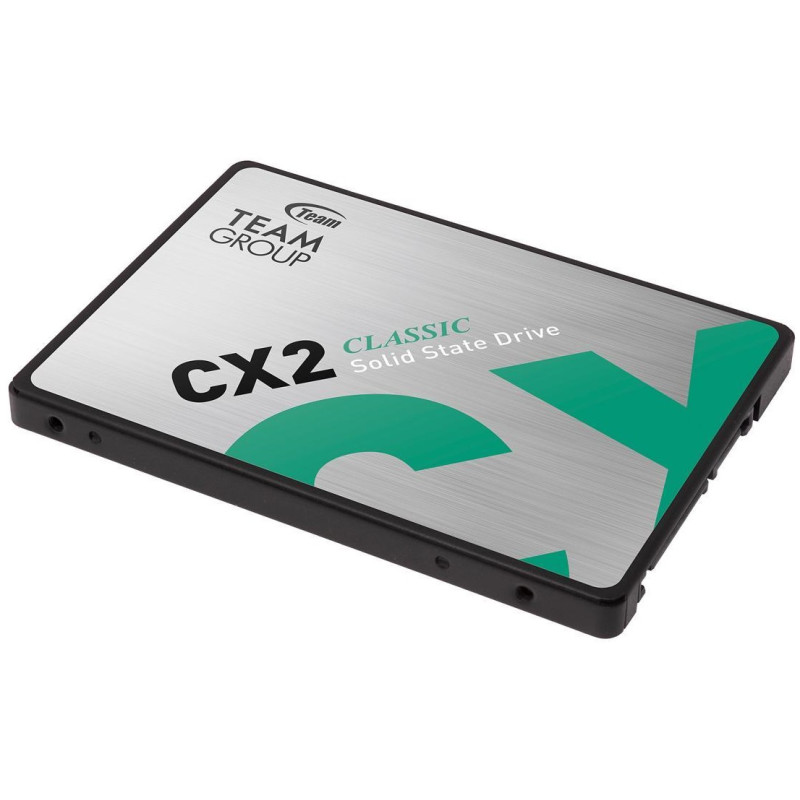 Твердотільний накопичувач 1Tb, Team CX2, SATA3, 2.5", 3D TLC, 540/490 MB/s (T253X6001T0C101)