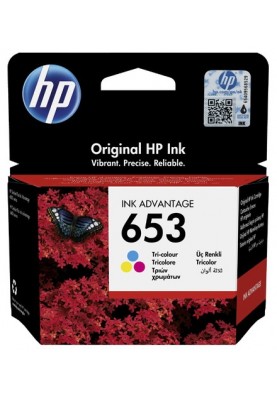 Картридж HP №653 (3YM74AE), Color, DeskJet Plus Ink Advantage 6075/6475, 200 стор