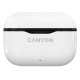 Навушники Canyon TWS-3, White, бездротові (Bluetooth), мікрофон, зарядний бокс, стереозвук, профілі HFP/HSP/AVRCP/A2DP, функція "Handsfree", 35/300 mAh (CNE-CBTHS3W)