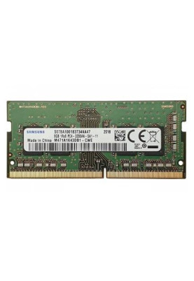 Пам'ять SO-DIMM, DDR4, 8Gb, 3200 MHz, Samsung, 1.2V, CL22