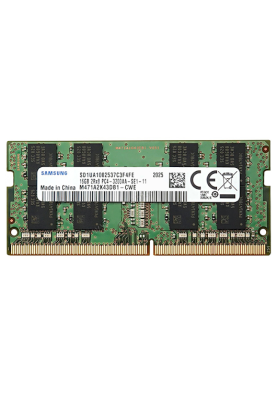 Пам'ять SO-DIMM, DDR4, 16Gb, 3200 MHz, Samsung, 1.2V, CL22