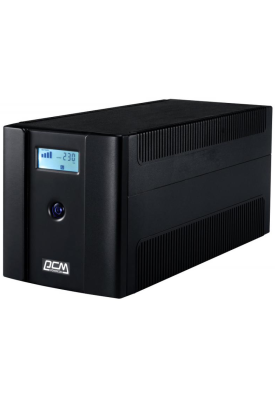 ДБЖ PowerCom RPT-1500AP LCD Schuko, 1500ВА евророзетки, Line-Interactive, 3 ступ AVR, диап 160-275В (RPT-1500AP.LCD (SCHUKO))