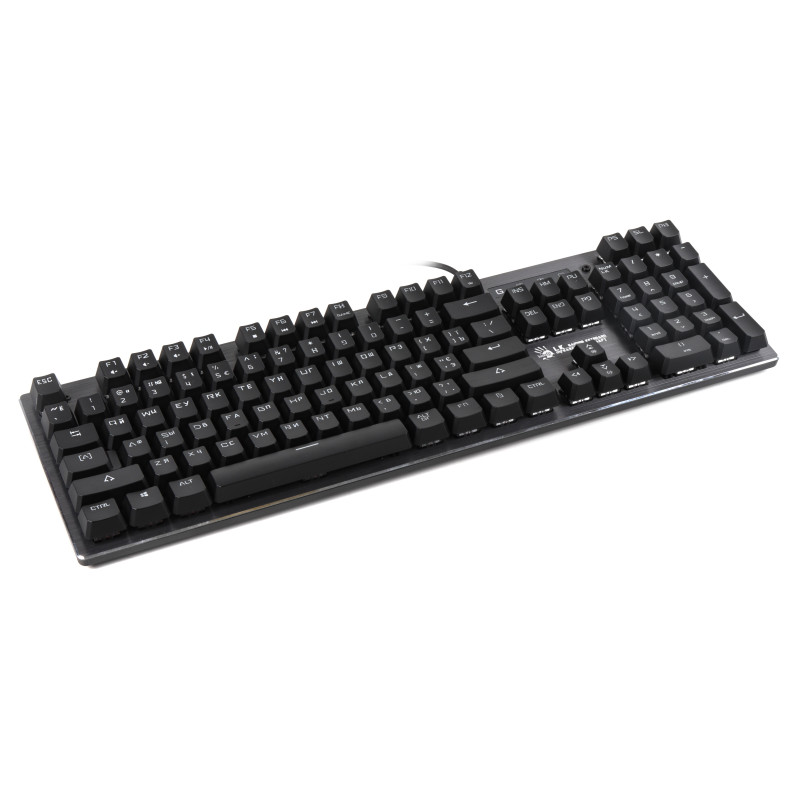 Клавіатура A4Tech Bloody B760, USB Black ігрова, LK-Green switches, механічна, LED-підсвічування (B760 Bloody Green Sw)