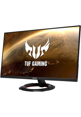 Монітор 23.8" Asus TUF Gaming VG249Q1R, Black, WLED, IPS, 1920x1080, 165 Гц, 1 мс, 250 кд/м², 1000:1, 178°/178°, 2xHDMI/DP, Vesa 75x75, 2x2 Вт, AMD FreeSync Premium