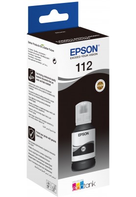 Чорнило Epson 112, Black, для L15150/L15160, 127 мл (C13T06C14A)