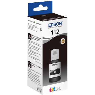 Чорнило Epson 112, Black, для L15150/L15160, 127 мл (C13T06C14A)