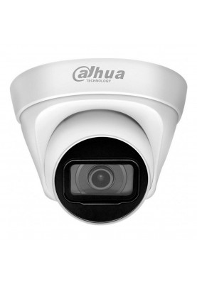IP камера Dahua DH-IPC-HDW1431T1P-S4, 4Мп, 1/3" CMOS, 2688x1520, f=2.8 мм, ІЧ підсвічування до 30 м, RJ45, через web-браузер, PoE, день/ніч, 109х86 мм (DH-IPC-HDW1431T1-S4)