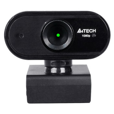 Веб-камера A4Tech PK-925H Black, 1.3 Mpx, 1920x1080, USB 2.0, вбудований мікрофон, кріплення 1/4'' під штатив, Fixed Focus скляна лінза (PK-925H)
