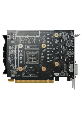 Відеокарта GeForce GTX 1650, Zotac, AMP Core, 4Gb GDDR6, 128-bit, DVI-D/HDMI/DP, 1650/12000 MHz, 6-pin (ZT-T16520J-10L)