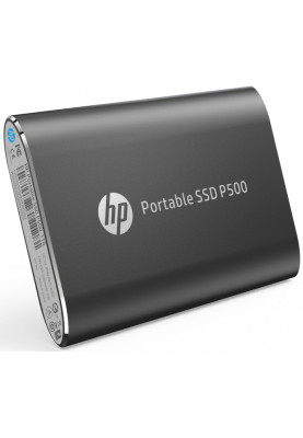 Зовнішній накопичувач SSD, 1Tb, HP P500, Black, USB Type-C, TLC, 420/260 MB/s (1F5P4AA)