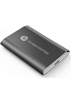 Зовнішній накопичувач SSD, 1Tb, HP P500, Black, USB Type-C, TLC, 420/260 MB/s (1F5P4AA)