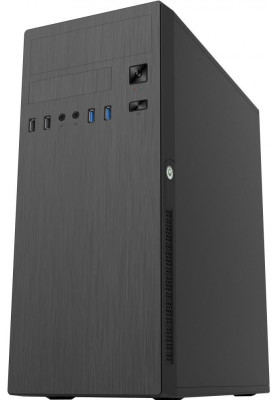 Корпус GameMax ET-212 Black, 500 Вт, Midi Tower, ATX / Micro ATX / Mini ITX, 2xUSB 3.0, 2xUSB 2.0 (ET-212-500W-U3)