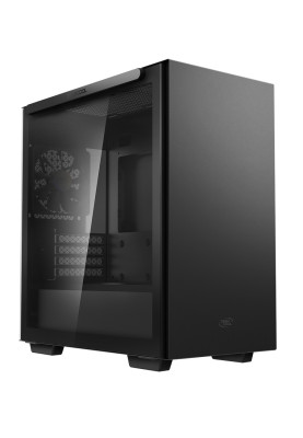Корпус Deepcool MACUBE 110 Black, Mini Tower, без БЖ, для Micro ATX/Mini ITX, 2xUSB 3.0, 1x120 мм Fan (MACUBE 110 BK)