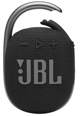 Колонка портативна 1.0 JBL Clip 4 Black, 5B, Bluetooth, живлення від акумулятора, IP67 водонепроникна