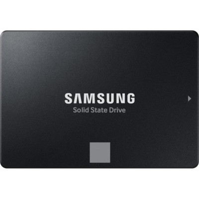 Твердотільний накопичувач 250Gb, Samsung 870 Evo, SATA3, 2.5", MLC (3-bit), 560/530 MB/s (MZ-77E250B)