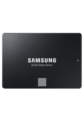 Твердотільний накопичувач 1Tb, Samsung 870 Evo, SATA3, 2.5", MLC (3-bit), 560/530 MB/s (MZ-77E1T0B)