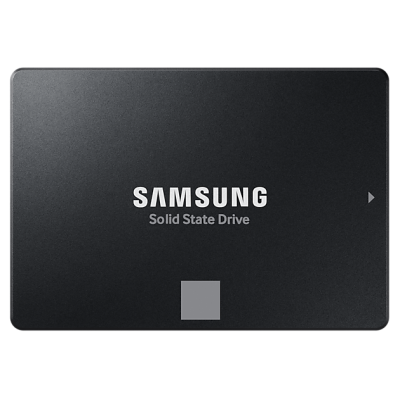 Твердотільний накопичувач 1Tb, Samsung 870 Evo, SATA3, 2.5", MLC (3-bit), 560/530 MB/s (MZ-77E1T0B)