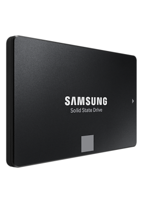 Твердотільний накопичувач 1Tb, Samsung 870 Evo, SATA3, 2.5", MLC (3-bit), 560/530 MB/s (MZ-77E1T0B)