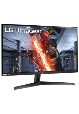 Монітор 27" LG 27GN800-B, Black, WLED, IPS 2560x1440 (16:9) 1 мс, 144 Гц, 1000:1, 350 кд/м², 178°/178°, 2xHDMI/DP, Vesa 100x100