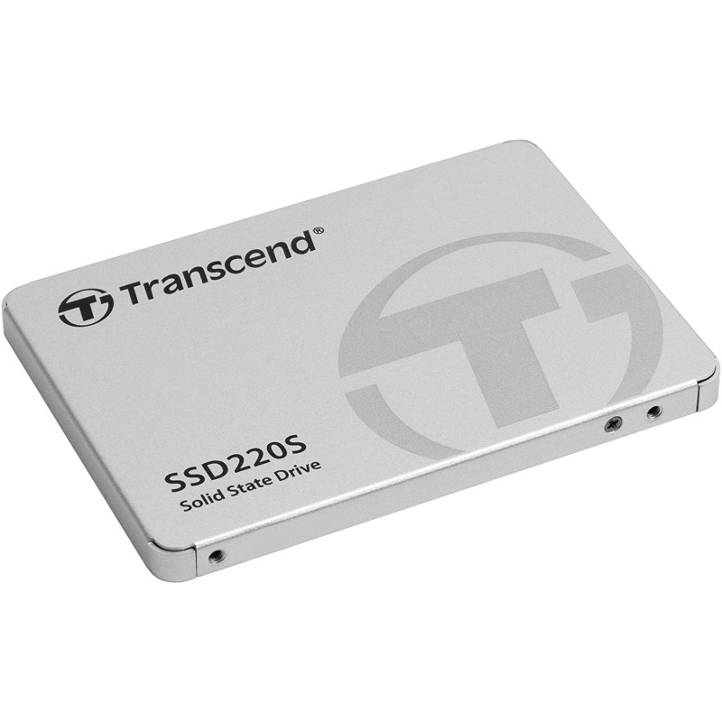 Твердотільний накопичувач 960Gb, Transcend SSD220S, SATA3, 2.5", TLC, 550/500 MB/s (TS960GSSD220S)