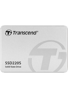 Твердотільний накопичувач 960Gb, Transcend SSD220S, SATA3, 2.5", TLC, 550/500 MB/s (TS960GSSD220S)