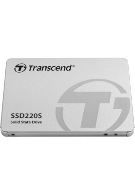 Твердотільний накопичувач 960Gb, Transcend SSD220S, SATA3, 2.5", TLC, 550/500 MB/s (TS960GSSD220S)