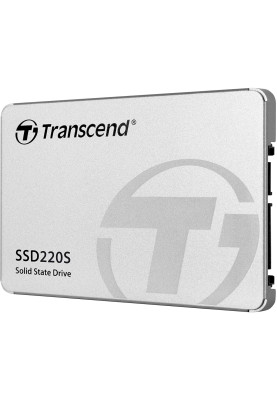 Твердотільний накопичувач 960Gb, Transcend SSD220S, SATA3, 2.5", TLC, 550/500 MB/s (TS960GSSD220S)