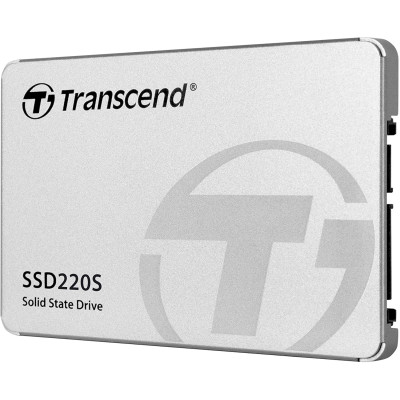 Твердотільний накопичувач 960Gb, Transcend SSD220S, SATA3, 2.5", TLC, 550/500 MB/s (TS960GSSD220S)