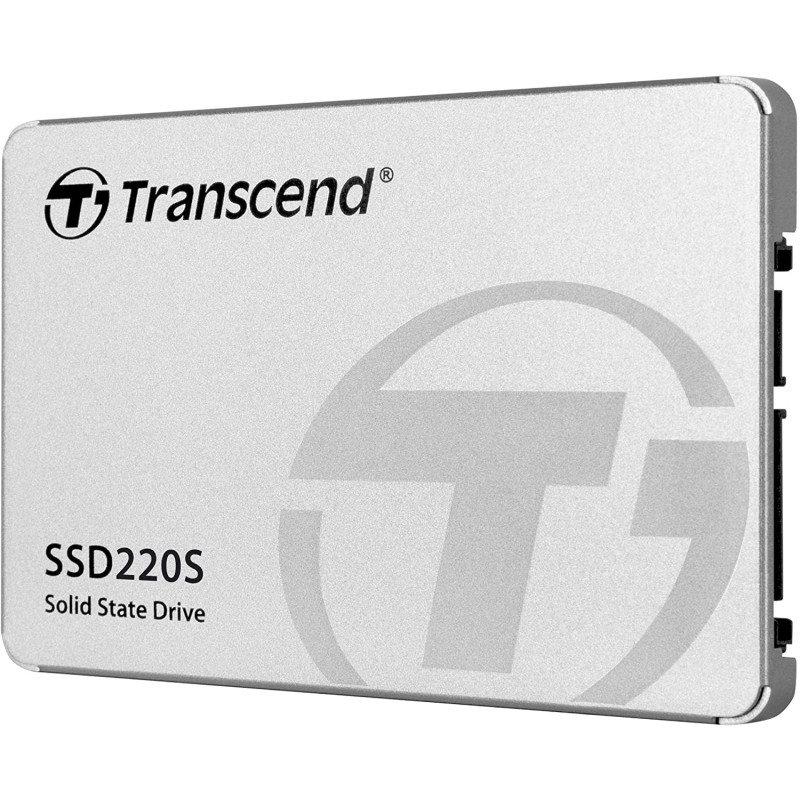Твердотільний накопичувач 960Gb, Transcend SSD220S, SATA3, 2.5", TLC, 550/500 MB/s (TS960GSSD220S)