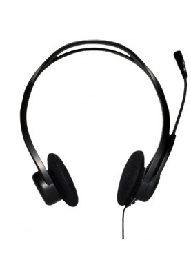 Навушники Logitech 960, Black, USB, шумозаглушуючий мікрофон, регулятор гучності, 2.4 м (981-000100)