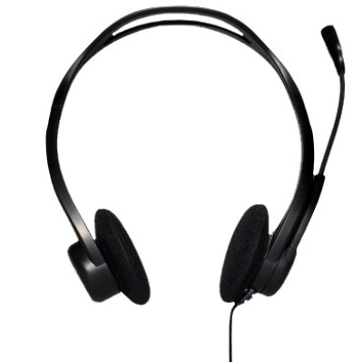 Навушники Logitech 960, Black, USB, шумозаглушуючий мікрофон, регулятор гучності, 2.4 м (981-000100)