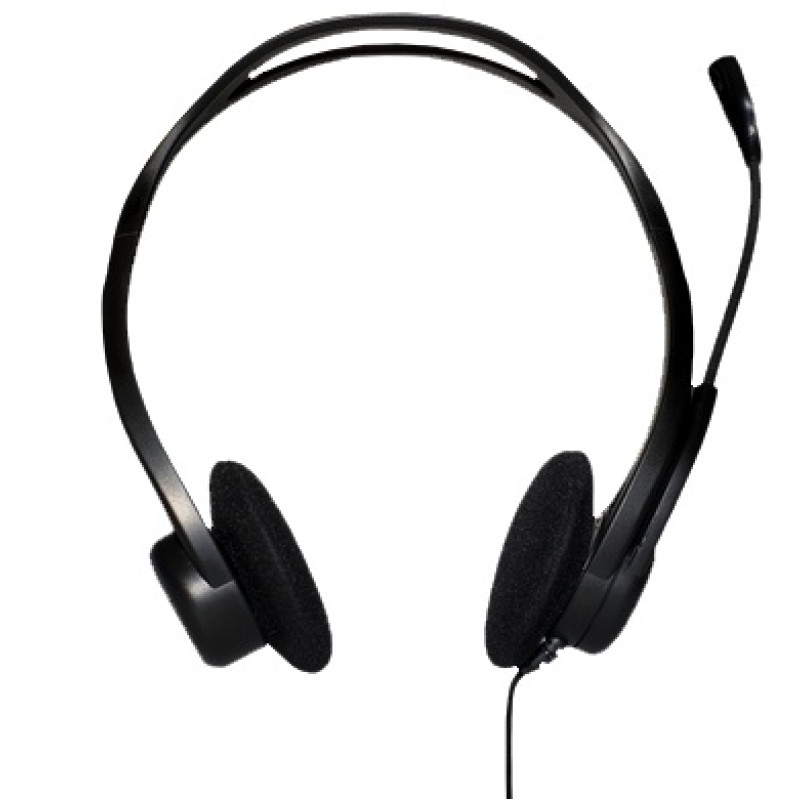 Навушники Logitech 960, Black, USB, шумозаглушуючий мікрофон, регулятор гучності, 2.4 м (981-000100)
