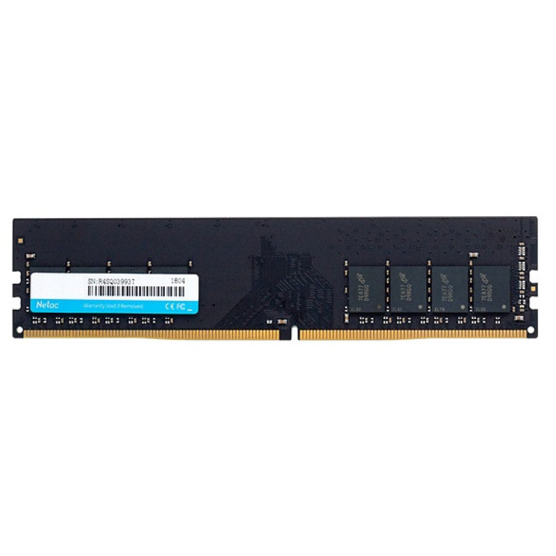 Пам'ять 8Gb DDR4, 2666 MHz, Netac, CL19, 1.2V (NTBSD4P26SP-08)