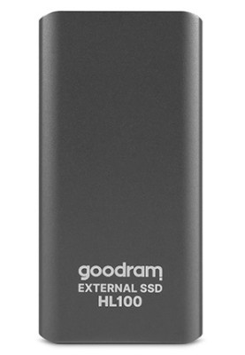 Зовнішній накопичувач SSD, 512Gb, Goodram HL100, Gray, USB 3.2, TLC, 450/420 MB/s (SSDPR-HL100-512)