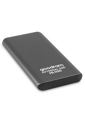 Зовнішній накопичувач SSD, 512Gb, Goodram HL100, Gray, USB 3.2, TLC, 450/420 MB/s (SSDPR-HL100-512)
