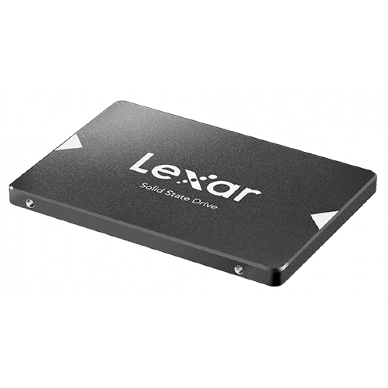 Твердотільний накопичувач 256Gb, Lexar NS100, SATA3, 2.5", 3D TLC, 520/440 MB/s (LNS100-256RB)